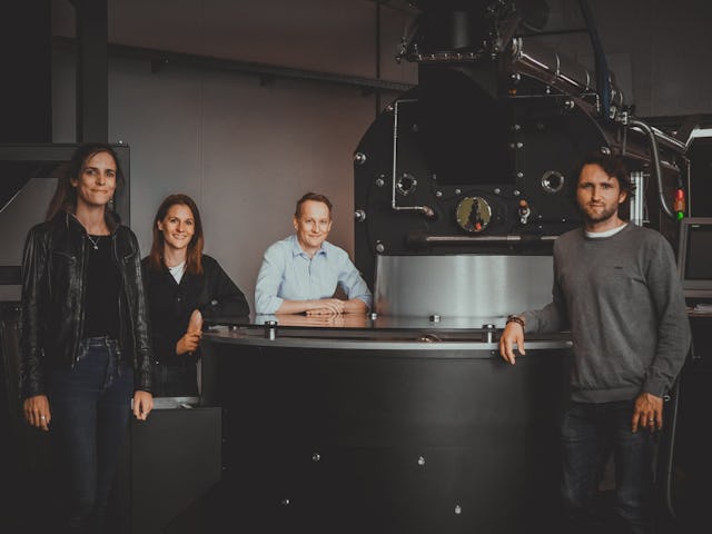 v.l.n.r. Kim Grenacher, Stefanie Henauer, Philipp Henauer, Micha Federle