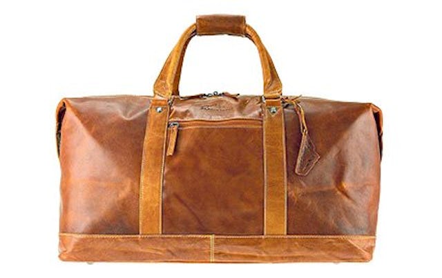 Pack den Koffer: Reisetasche Alabama, Alpenleder (60 l, braun), 274 Franken, erhältlich auf