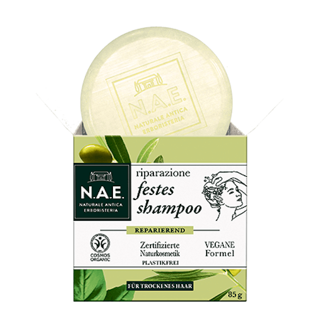NAE festes Shampoo,
Fr. 7.95/85 g, Coop NAE festes Shampoo,
Fr. 7.95/85 g, Coop