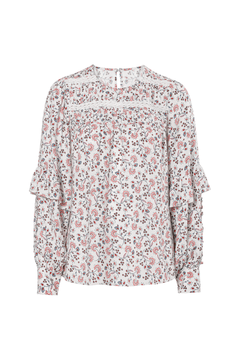 Une blouse délicate, idéale aussi à porter en automne: blouse, 24.95 francs,