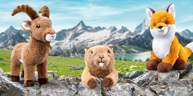 Andri, Max und Bella (v.l.n.r.) warten auf lustige Abenteuer mit Ihnen!