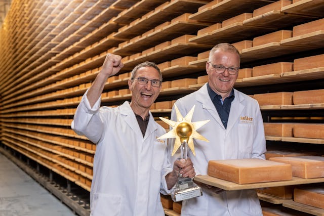 Gewinner der goldenen Sonne 2021:  Seiler Käserei aus Giswil