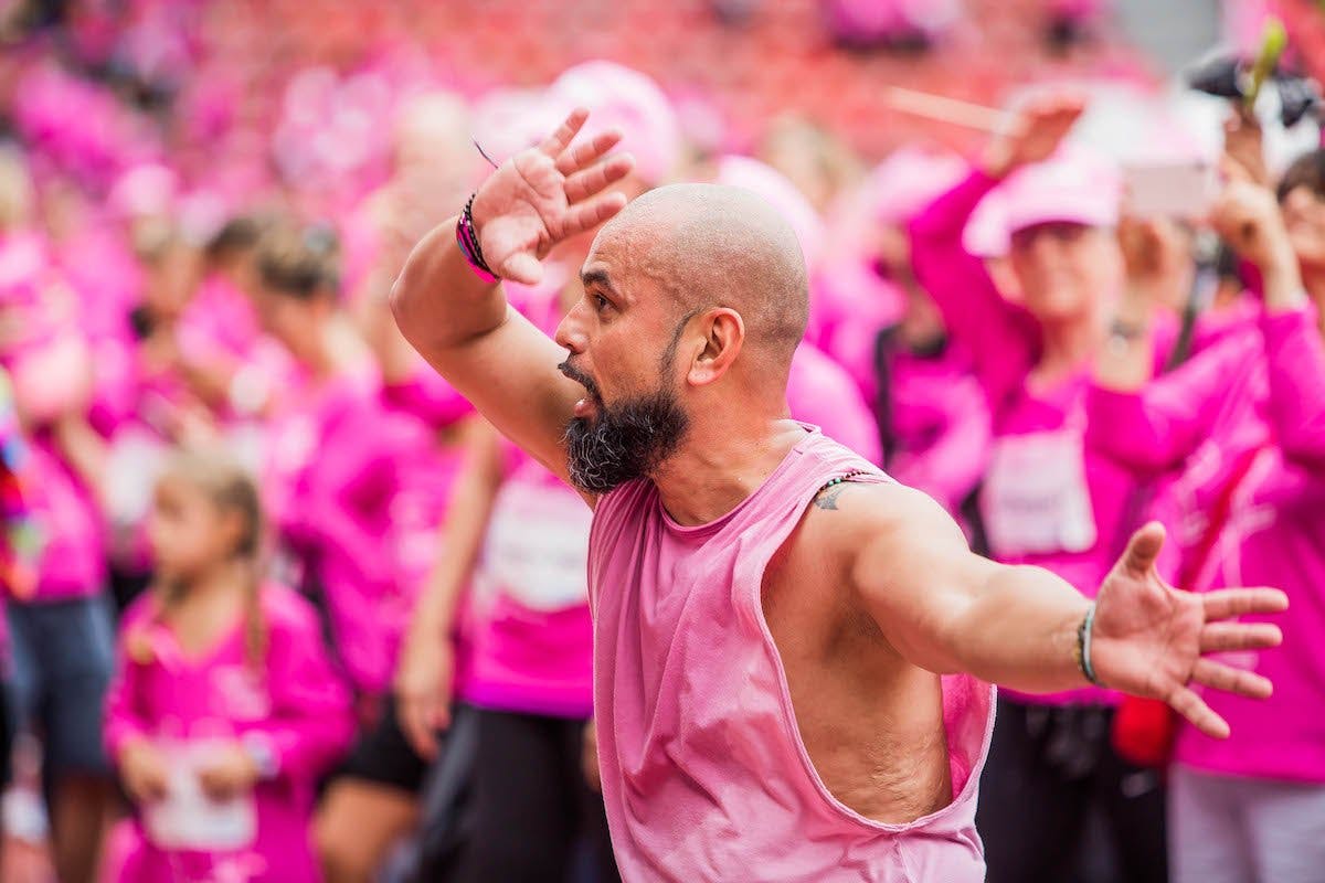 Curtis Burger : «Ich bin seit vielen Jahren stolzer Botschafter von Pink Ribbon Schweiz und möchte einen Beitrag  leisten, dass Brustkrebs kein Tabuth...