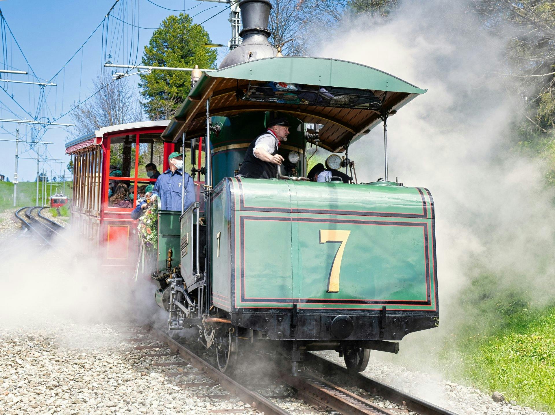 150 Jahre Rigi Bahnen: Feiern Sie mit und profitieren Sie von den Jubiläumsangeboten.