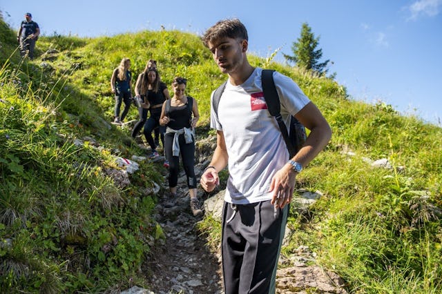 Sur la fin de la descente, il a fallu presser le pas.