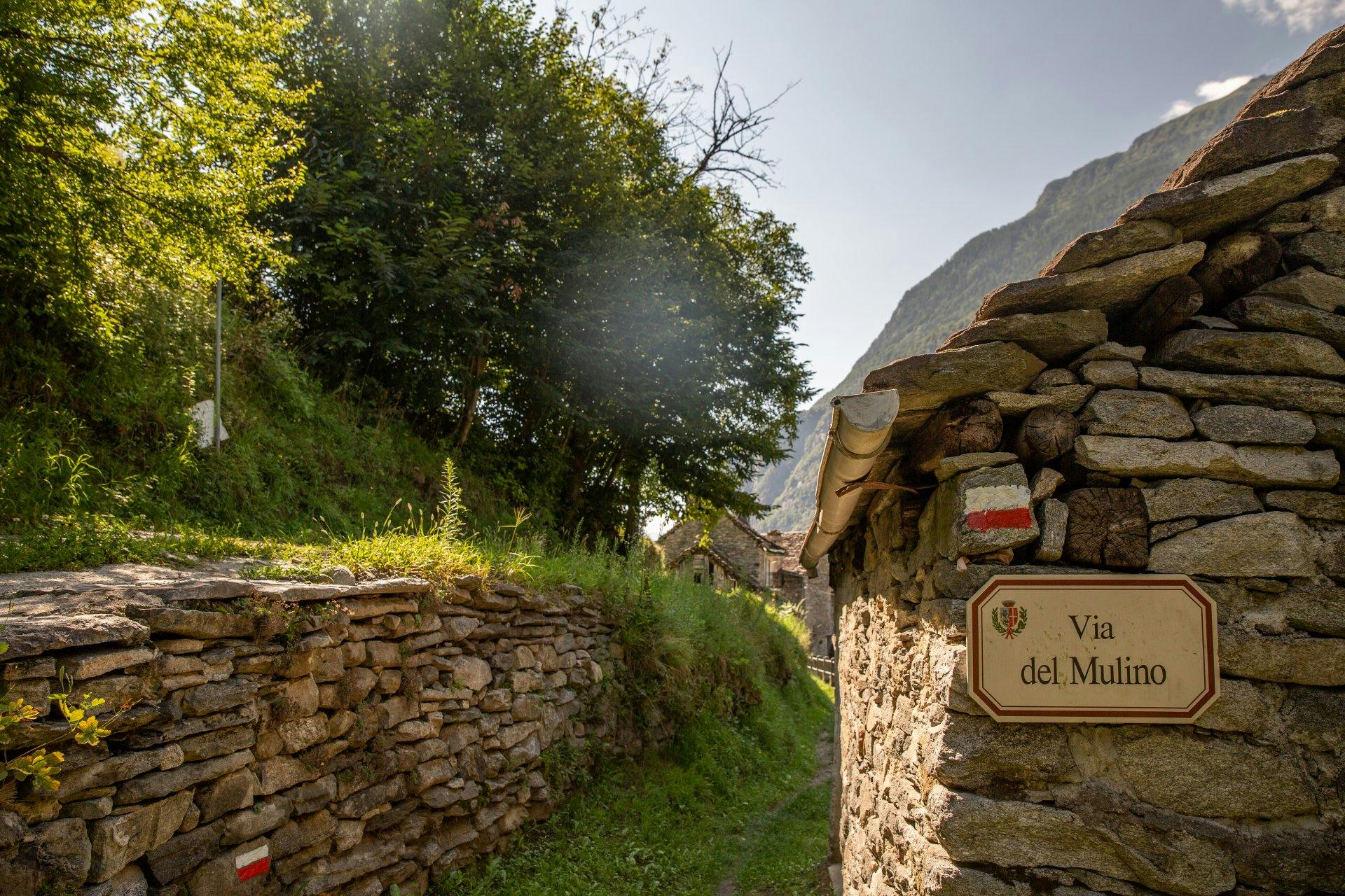 Die Wanderwege sind bestens markiert.