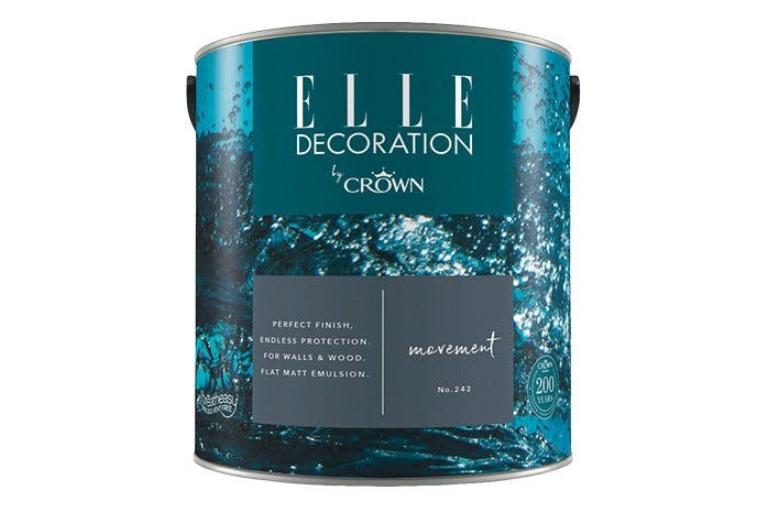 Il finale opaco, è chic: Emulsione flat matt premium Elle Decoration by Crown, fr. 39.95 / 2,5 l, da Coop edile+hobby.
