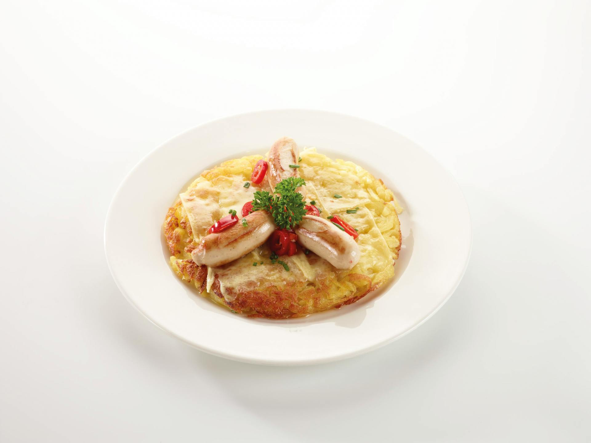 Pikante Drachenrösti im Restaurant Fräkmüntegg.