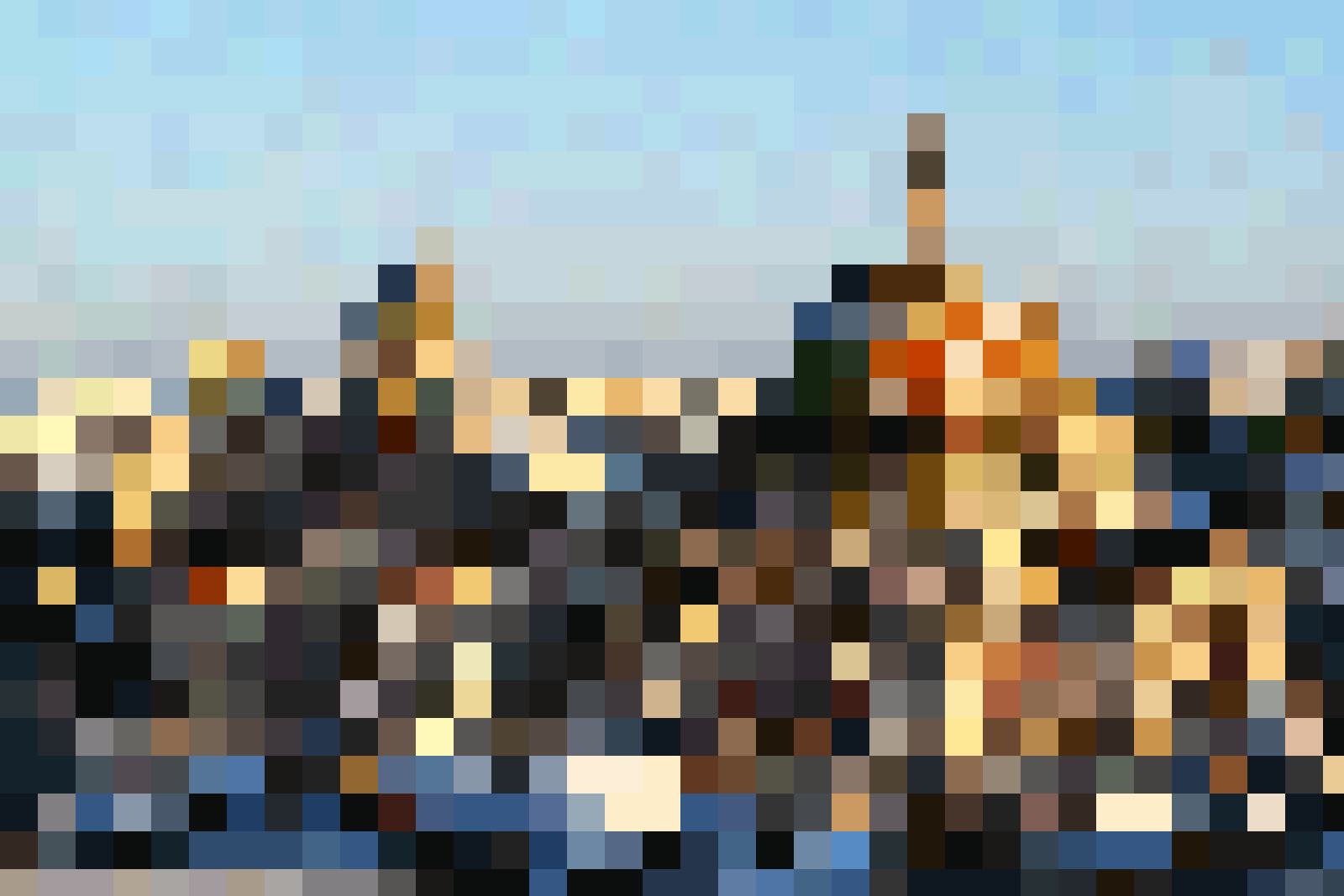 Die malerische Stadt Ostuni.