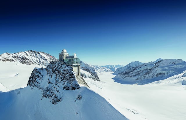 Einer der schönsten Orte der Schweiz: das Jungfraujoch.