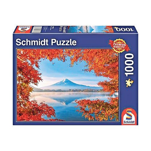 Vue japonaise: Puzzle Fuji, 1000 pièces, 15 fr. 95, microspot.ch.