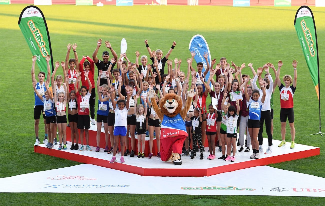 Die diesjährigen Gewinner des UBS Kids Cup 2021.