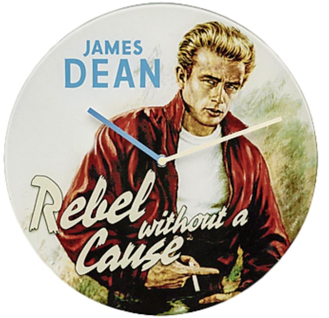 TFA Cinema Legends James Dean Wanduhr, 30 cm, fr. 38.60,