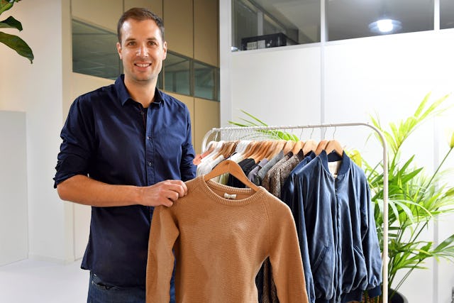 Clother, la boutique de vêtements en ligne fondée par Benjamin Lecrivain, combine offre éco-responsable et expérience d'achat confortable.