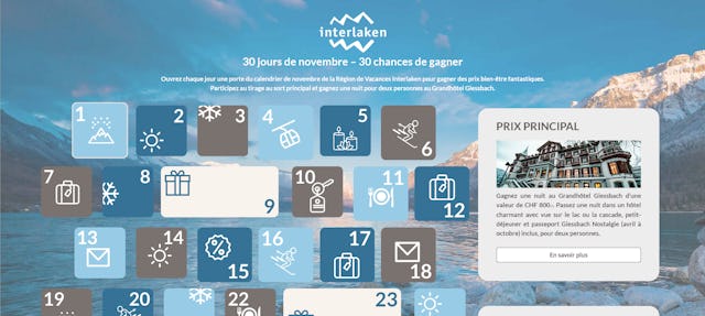 Le calendrier de novembre. Le calendrier de novembre.