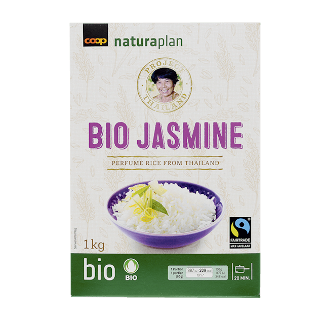 Naturaplan Bio Fairtrade
­Parfümreis, 4.50 Franken/1 Kilogramm,
bei Coop