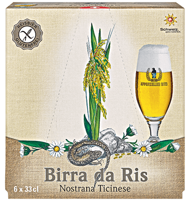 Reis-Bier*, glutenfrei, Fr. 9.75/6 × 33 cl,
in ausgewählten Coop-Supermärkten