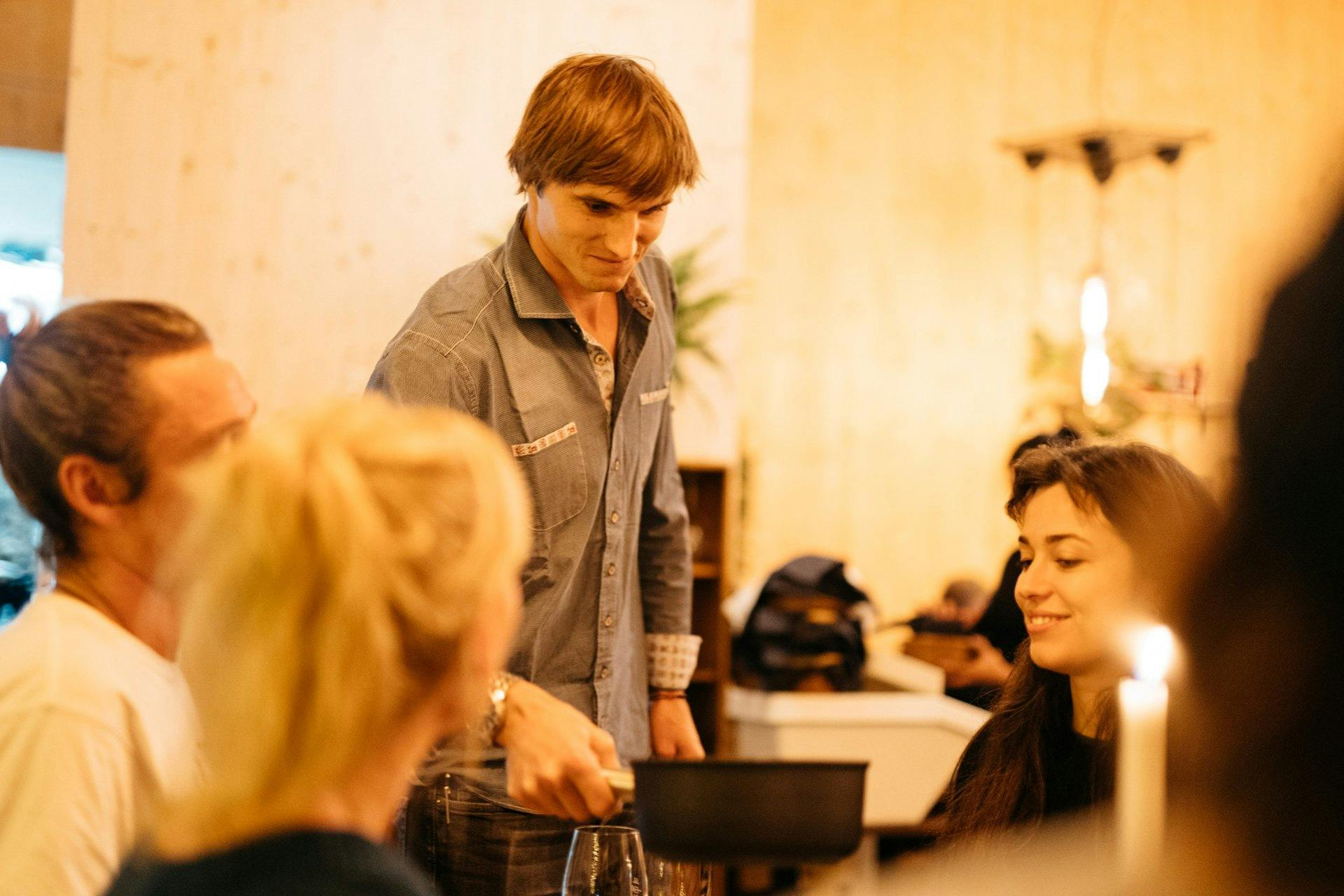 Ob ein romatischer Abend zu zweit, ein Zusammensein mit Freunden ...