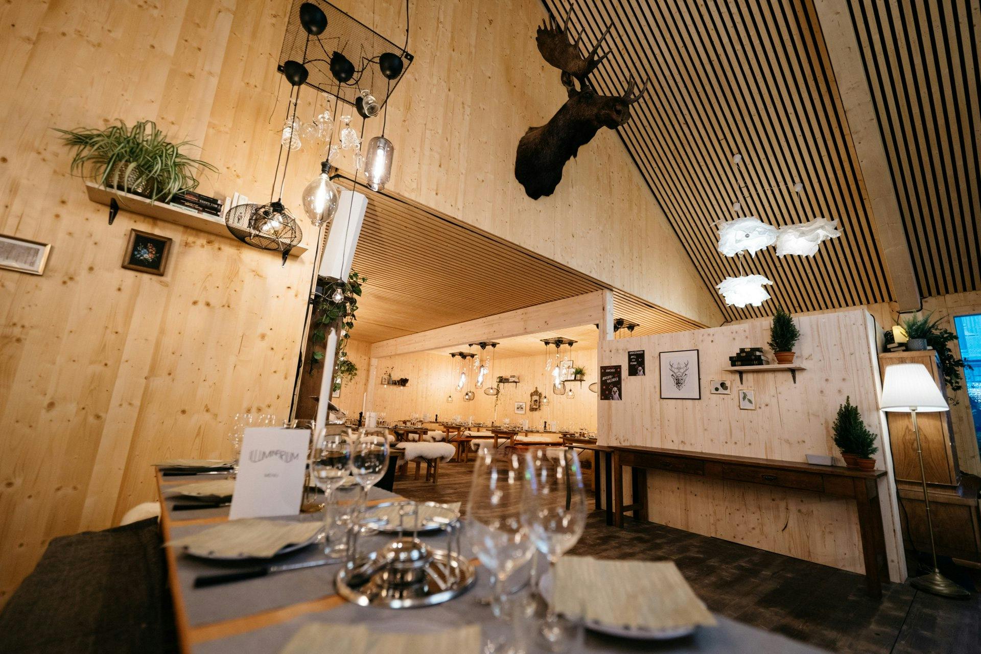 ... im Fondue-Chalet ist beinahe alles möglich.