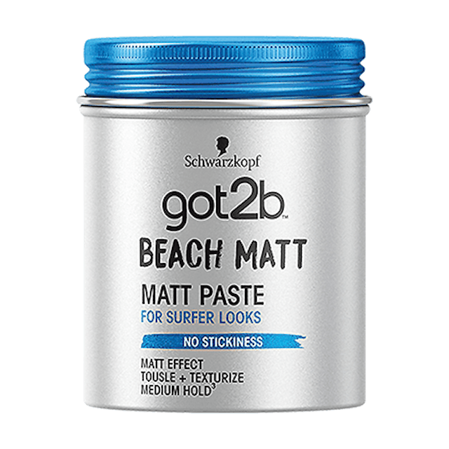 Pâte Got2b Styling
Beach Matt,
5.95 francs/100 ml, Coop