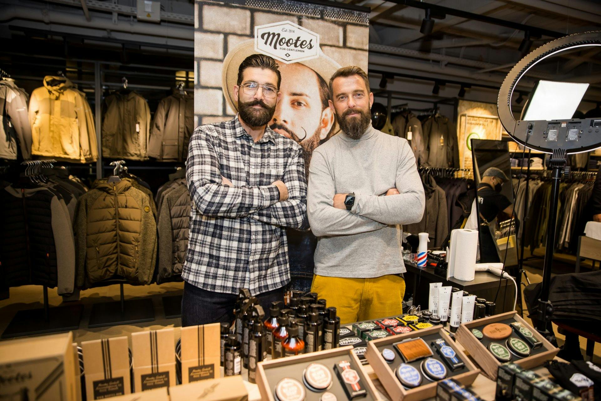 Bei den Beauty-Profis von Moote’s waren die Männer in den besten Händen.