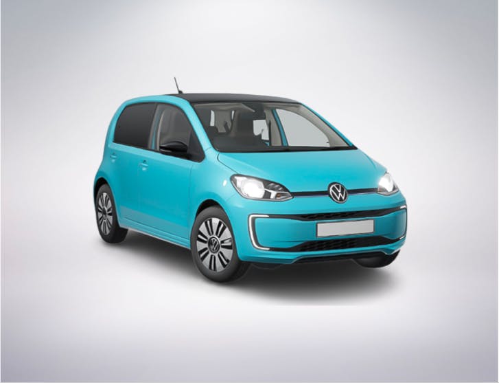 Neu ist der VW e-up im Sortiment. Das Elektroauto kann bereits ab 380 Franken pro Monat gefahren werden.