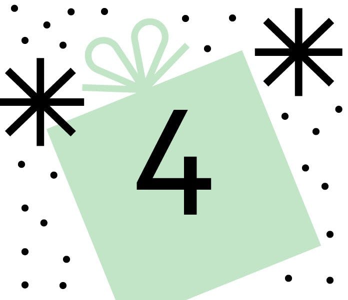 Aujourd'hui, c'est une carte cadeau H&M de 100 francs qui t'attend.