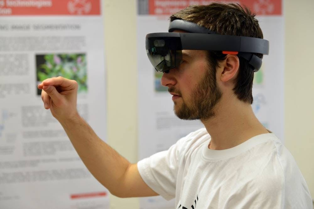 Immersion dans la réalité virtuelle. 