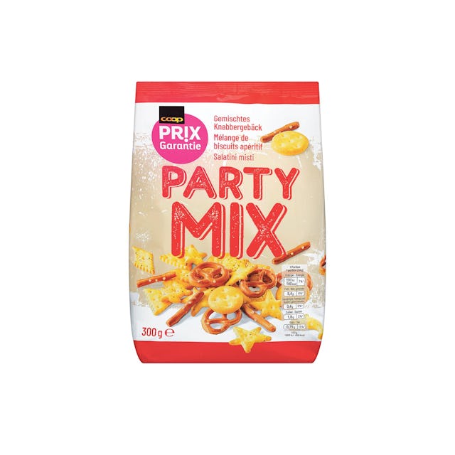 De nombreux Invités: Party Mix Prix Garantie, 1 fr. 30/300 g, Coop.
