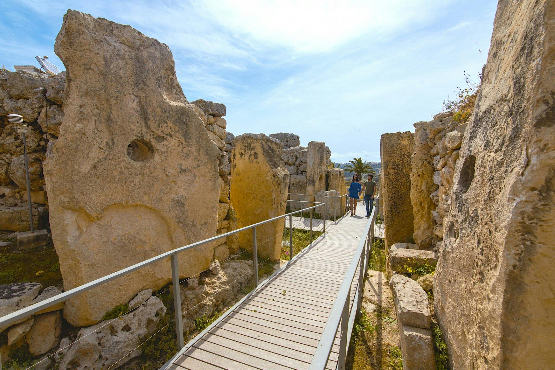 Die Spuren der Besiedlung Maltas gehen zurück bis zur Megalith-Kultur.