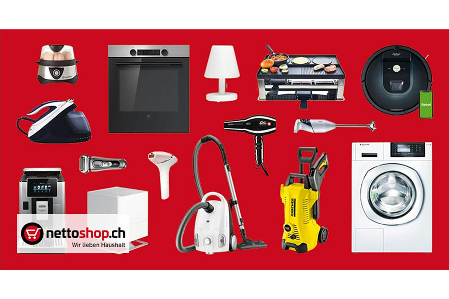 20 Franken Rabatt bei Nettoshop: Shoppe jetzt beim Nr. 1-Onlineshop für Haushaltgeräte und spare 20 Franken auf deinen Einkauf .