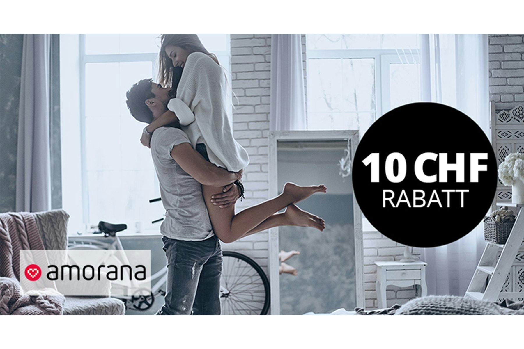 10 Franken Rabatt bei Amorana: Spiel, Spass und Spannung – schenke dir eine prickelnde Überraschung.