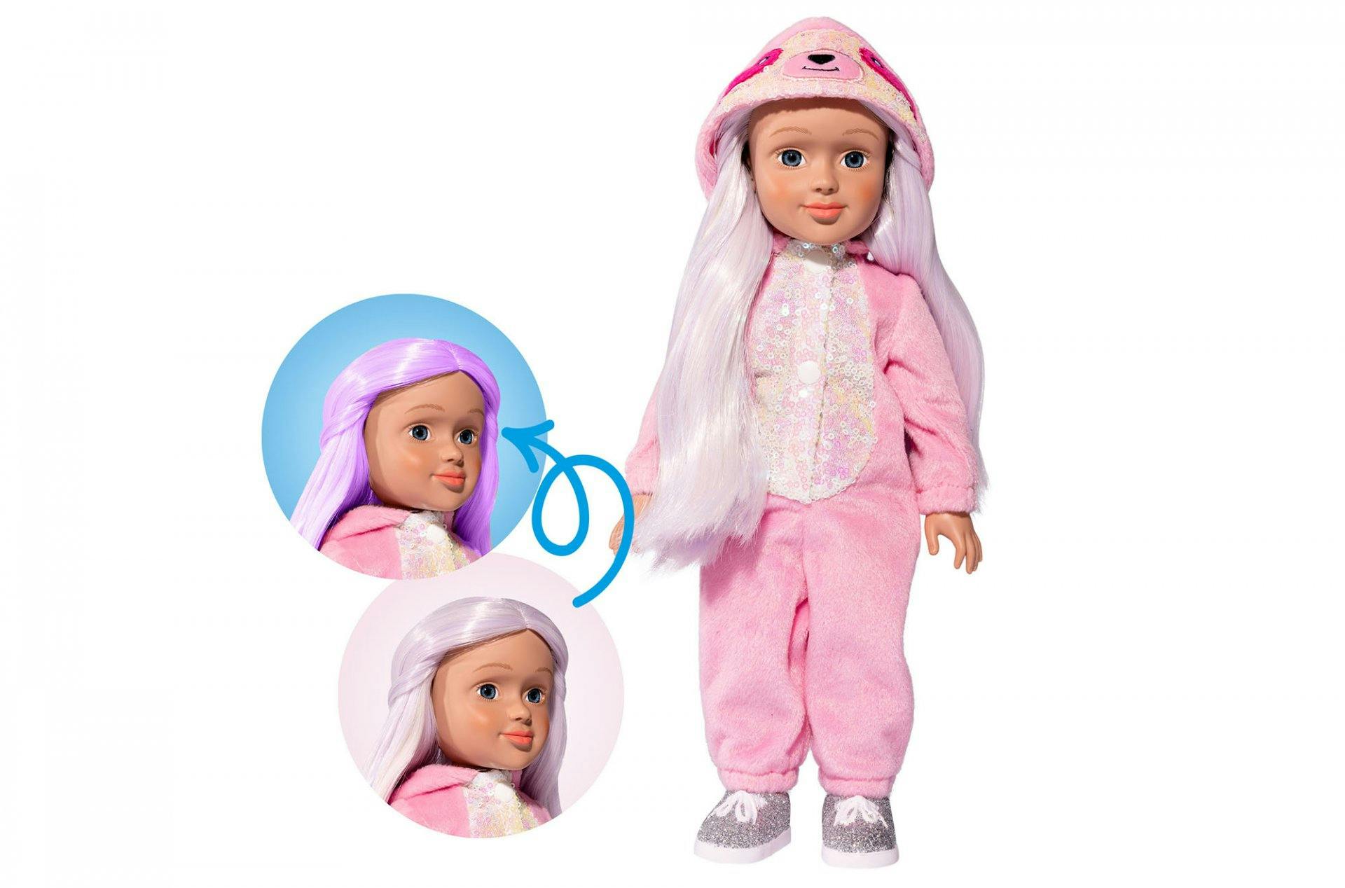 Die Puppen lassen sich individualisieren.