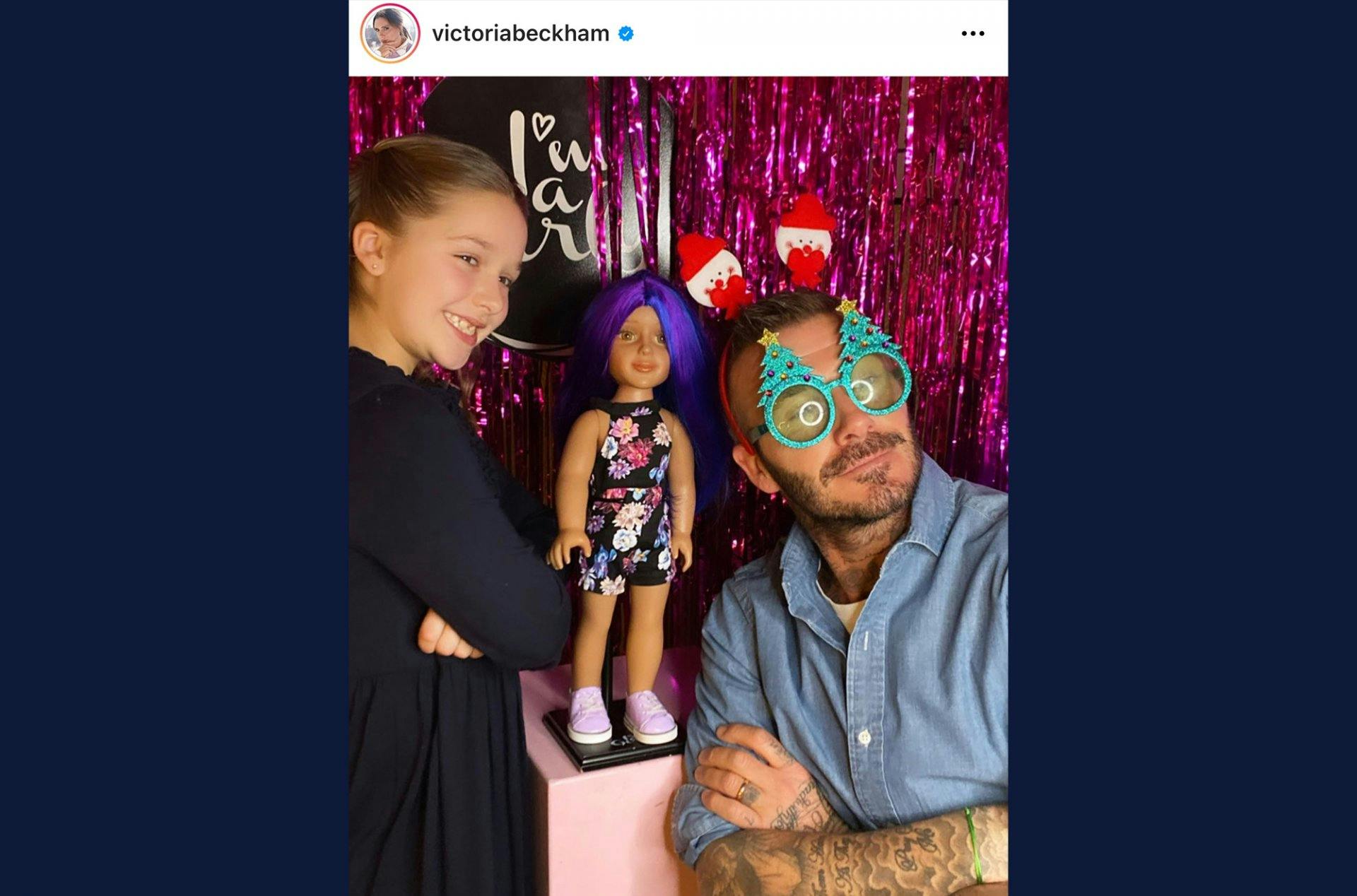 Auch die Beckhams mögen I'M A GIRLY.