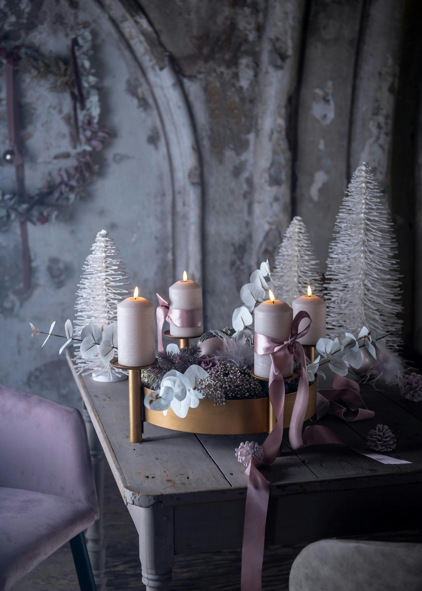 Kein Adventskranz ist wie der andere.