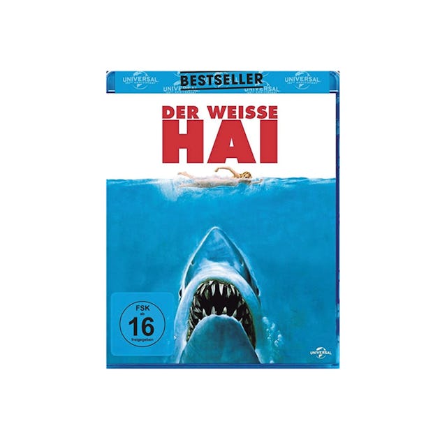 Let’s go fishing: Blu-ray «Der weisse Hai» (DE, EN), Fr. 19.95, bei microspot.ch.