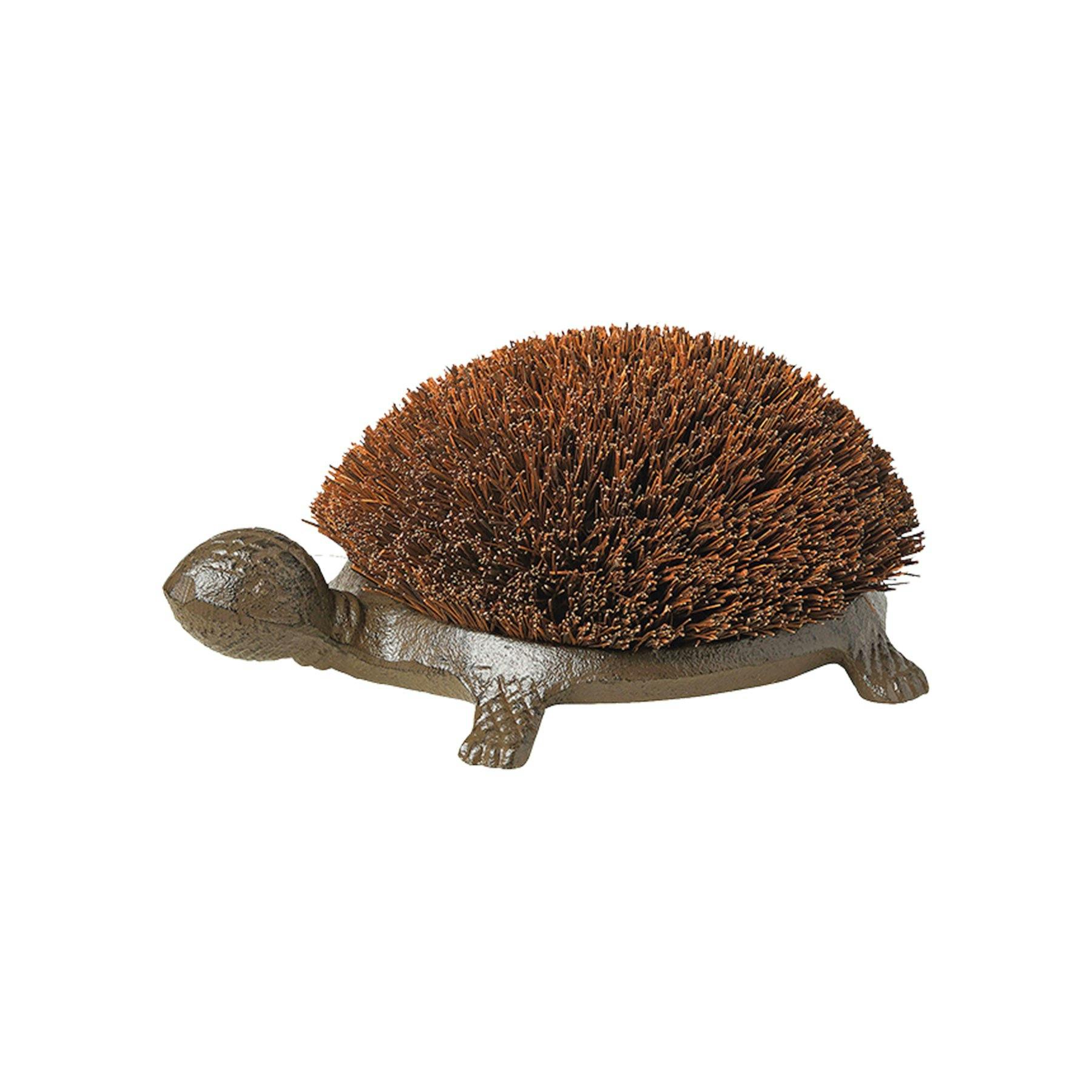 Vai pulito e lontano, Spazzola da scarpe tartaruga in ghisa 34.95 franco, da Coop edile+hobby.