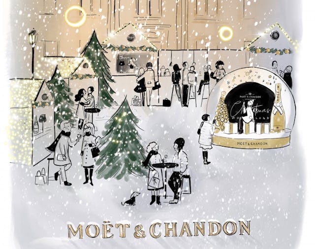 Das Christmas Wonderland von Moët & Chandon verspricht prickelnde Weihnachts-Highlights mitten in Zürich. Das Christmas Wonderland von Moët & Chandon verspricht prickelnde Weihnachts-Highlights mitten in Zürich.