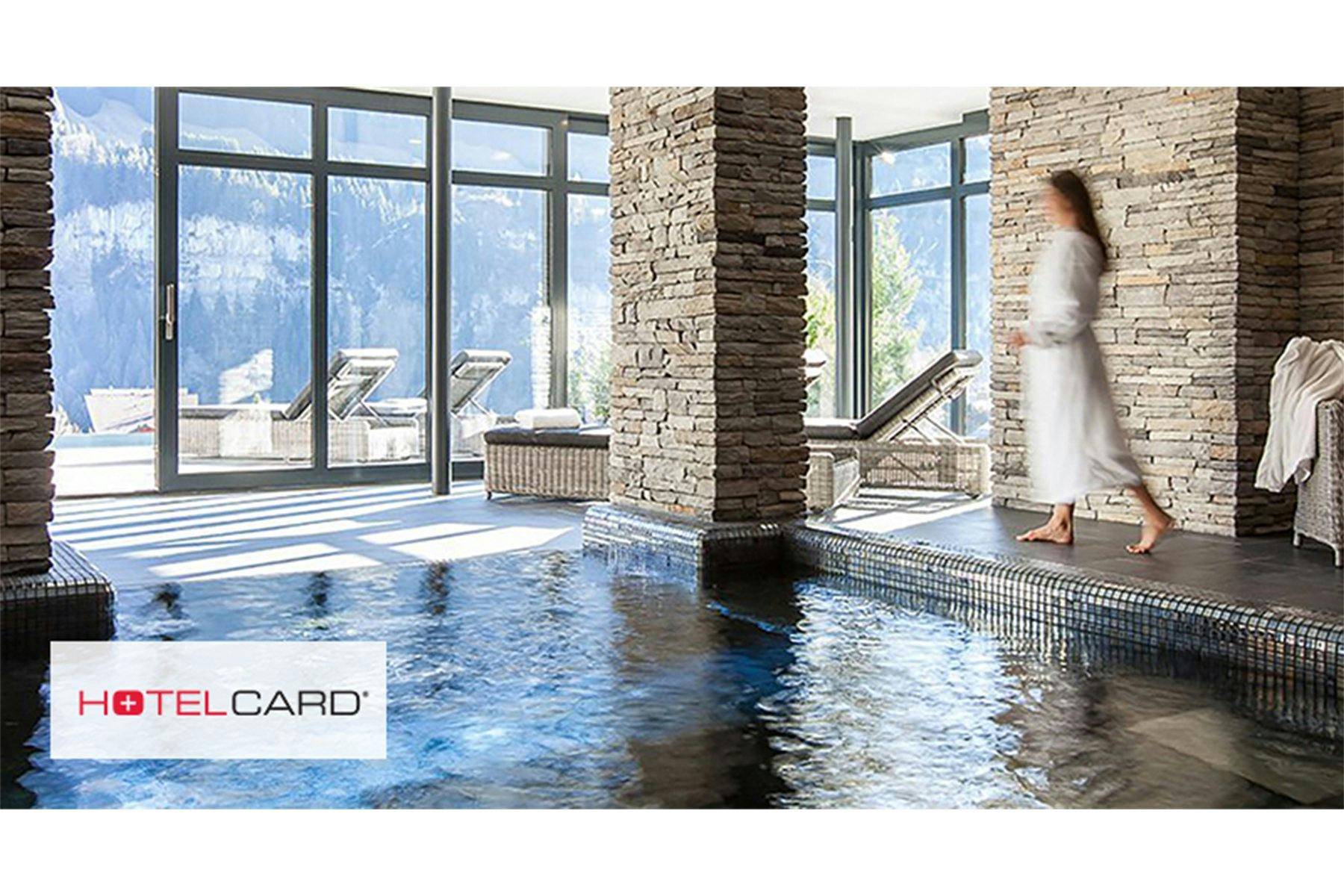 20 Franken Rabatt auf eine Hotelcard: Mit der Hotelcard erhältst du in über 500 Hotels bis zu 50 Prozent Rabatt auf Übernachtungen.