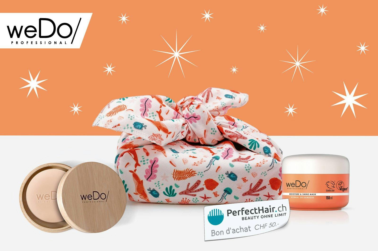 weDo/ Professional est une marque durable proposant des produits de soins capillaires efficaces.