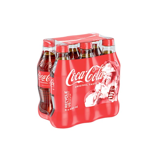 Holidays are coming: Coca Cola, Fr. 7.20 / 6 × 45 cl, Coop.