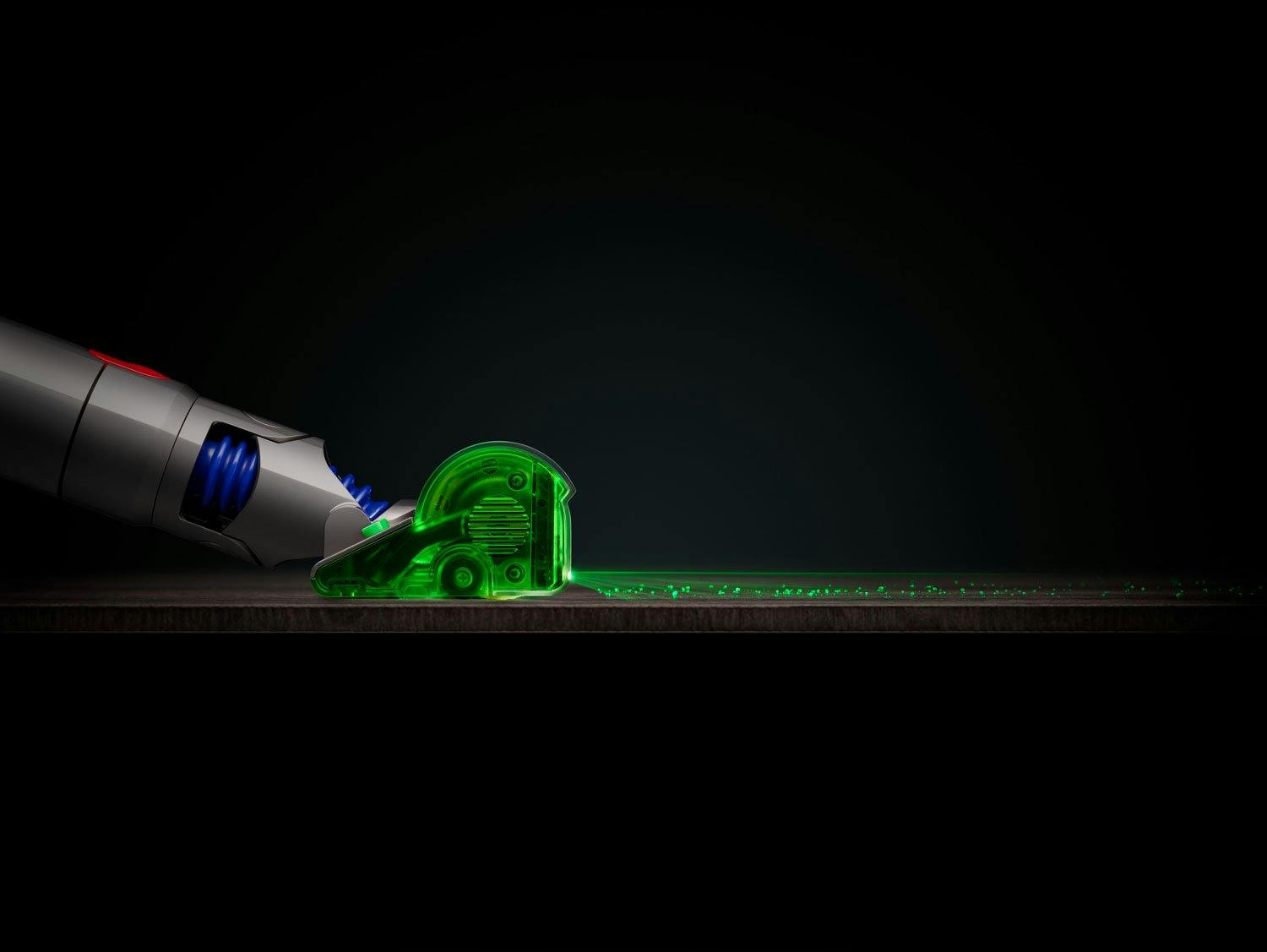 Dank der Laser-Stauberkennung misst und zählt das Gerät die Staubkörner und sorgt dafür, dass auch feinster Staub erkannt wird.