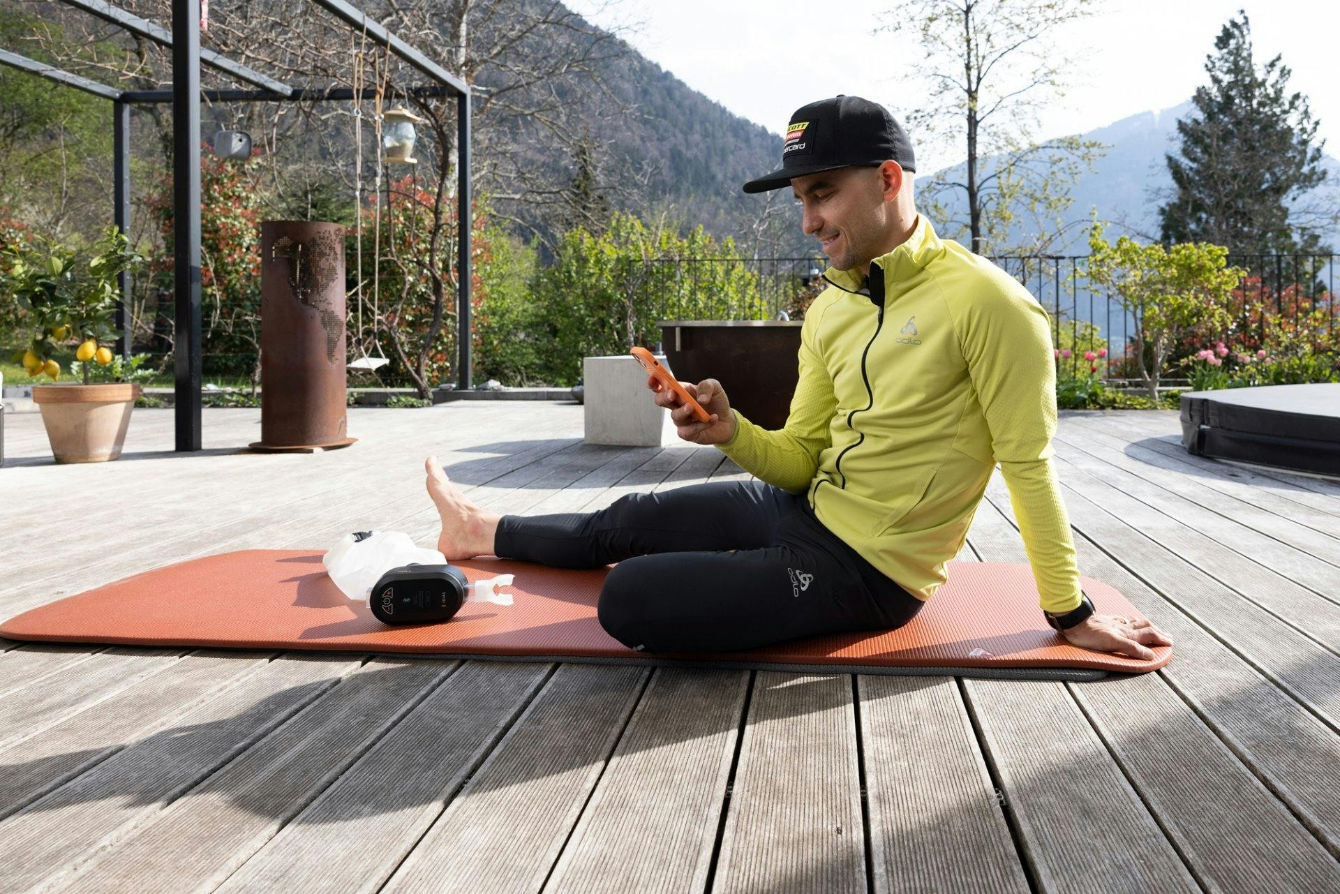 Leistungssteigerung: Olympiasieger wie Nino Schurter schwören auf den Idiag P100.