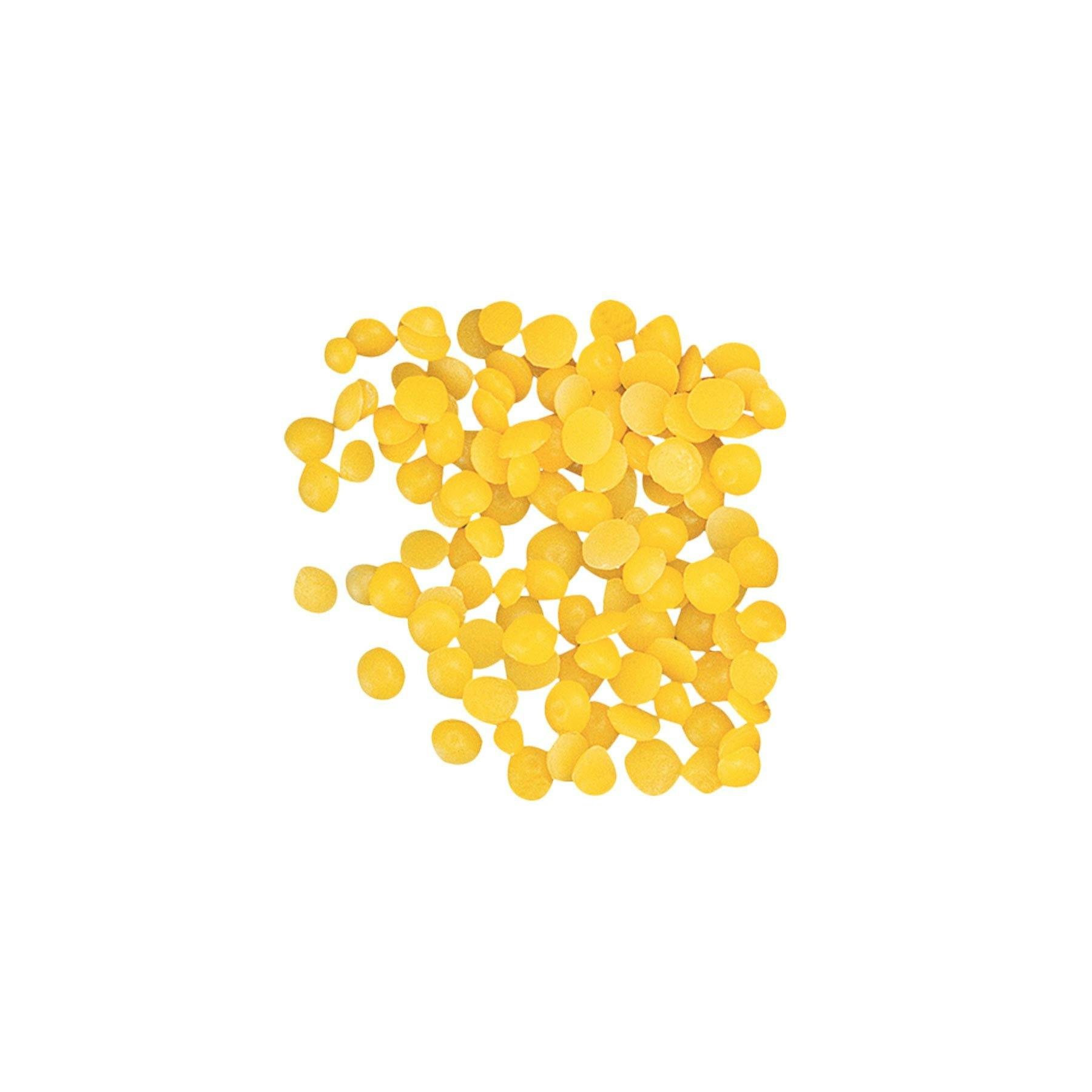 Honigduft: Bienenwachs 100 %, Fr. 12.95/200 g,
bei Coop Bau + Hobby.