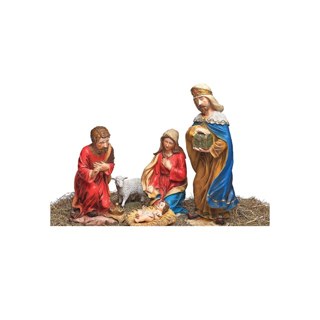 Traditionnelle: Crèche, 4 fr. 95 (avec rabais de 50%), Brico+Loisirs.