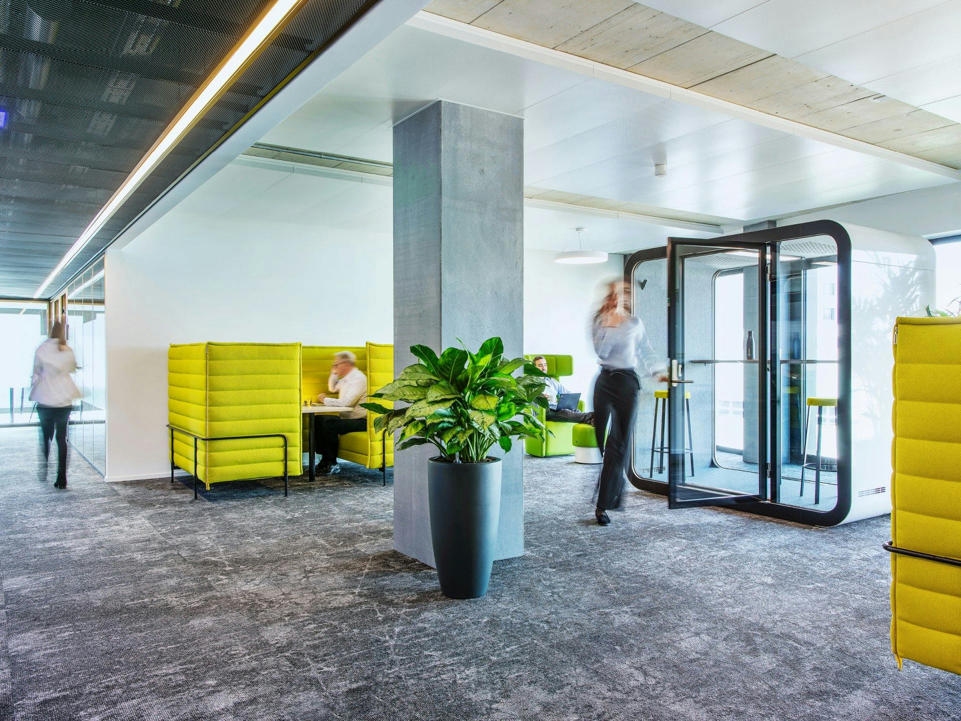 Shared Spaces – für jedes Bedürfnis den passenden Raum.