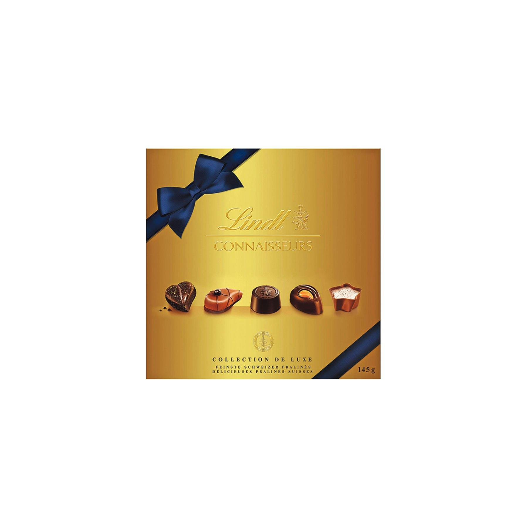 Last Minute: Lindt Connaisseurs Geschenk, Fr. 12.95/145 g, Coop Pronto.