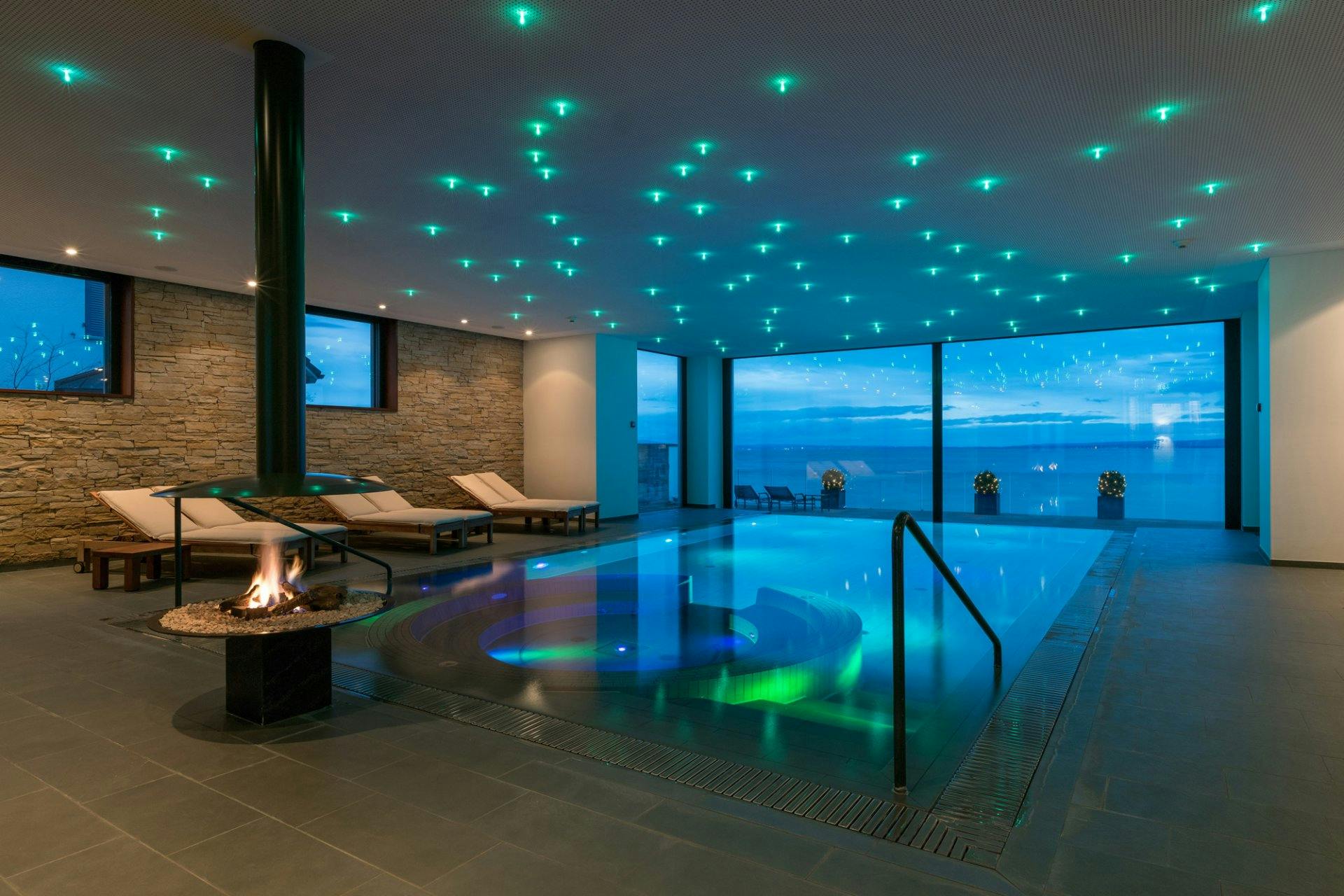 ... au Bad Horn Hotel & Spa, directement au bord du lac de Constance.