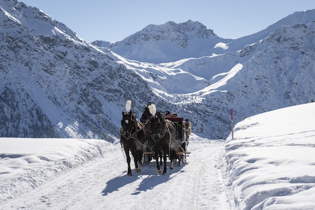 Majestätisch: Der Winter in Arosa. Majestätisch: Der Winter in Arosa.