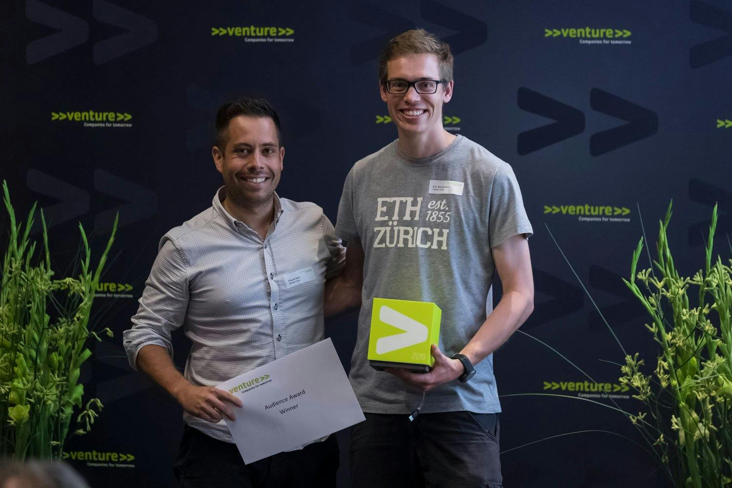 2019 Audience Award Winners Pascal Bieri,  Eric Stirnemann, Planted Foods